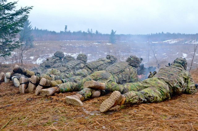 Wolfpack Soldiers raise bar during exercise