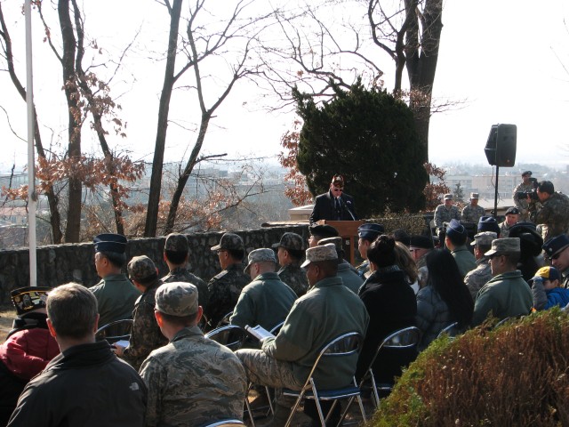 Team Osan commemorates 65th anniversary of Battle of Bayonet Hill