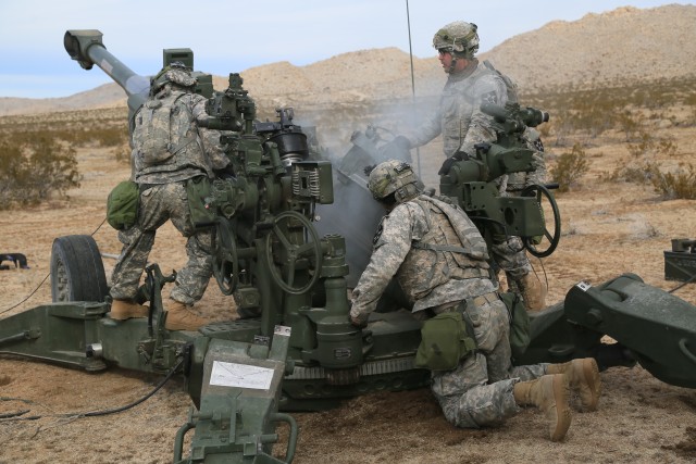 Networked Stryker unit on-the-move at National Training Center