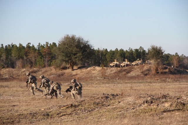 Combined arms live-fire exercise