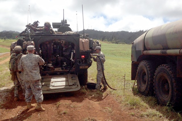 Lessons learned from a distribution platoon supporting a Stryker battalion 