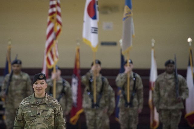 501st Military Intelligence Brigade welcomes new senior enlisted leader