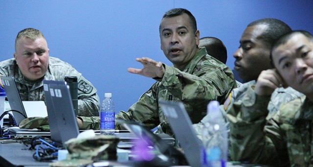 Silver Siege Officers train to transition separating officers, chiefs to Guard, Reserve