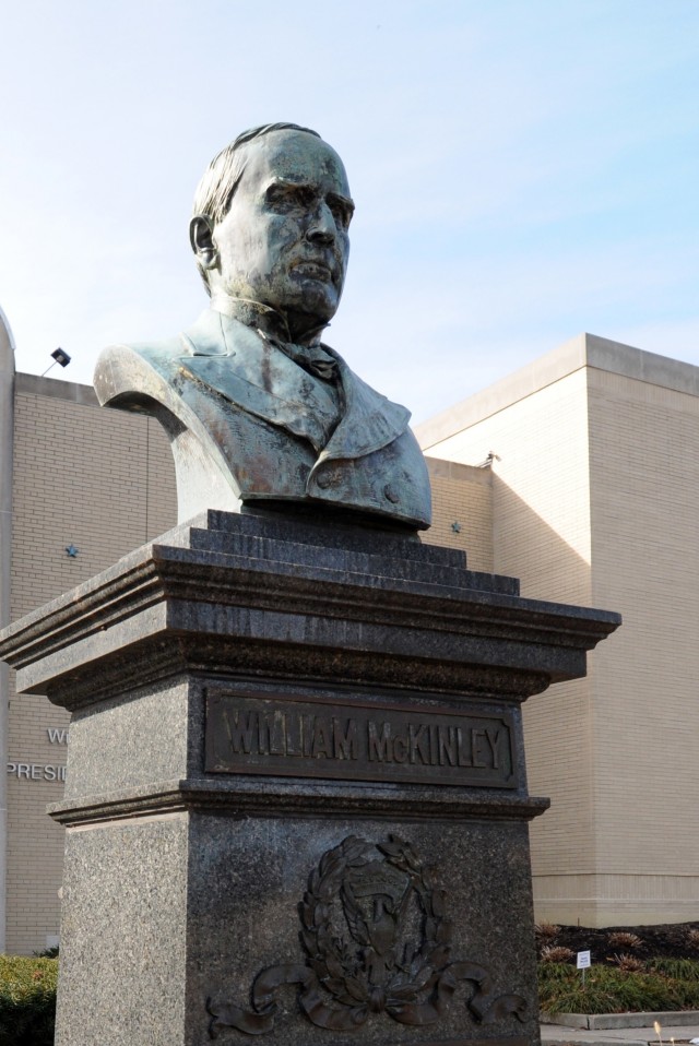 President William McKinley wreath laying ceremony