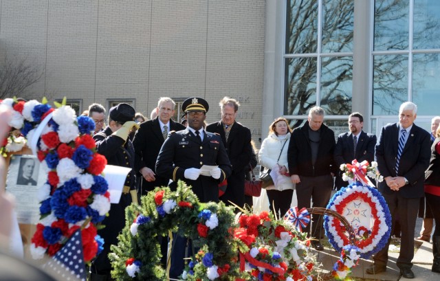 President William McKinley wreath laying ceremony