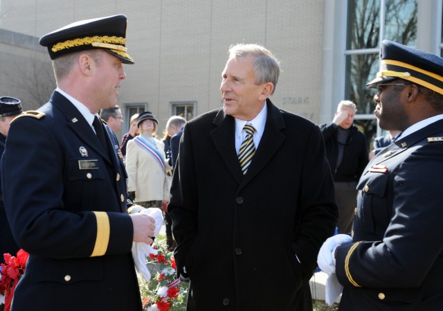 President William McKinley wreath laying ceremony