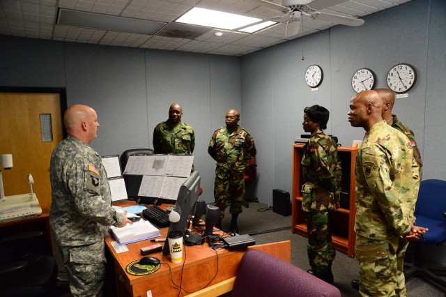 USASMA shares knowlege with Malawi Defence Force