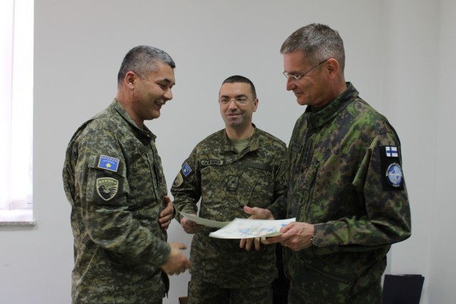 345th CSH trains Kosovo Security Force on new medical equipment