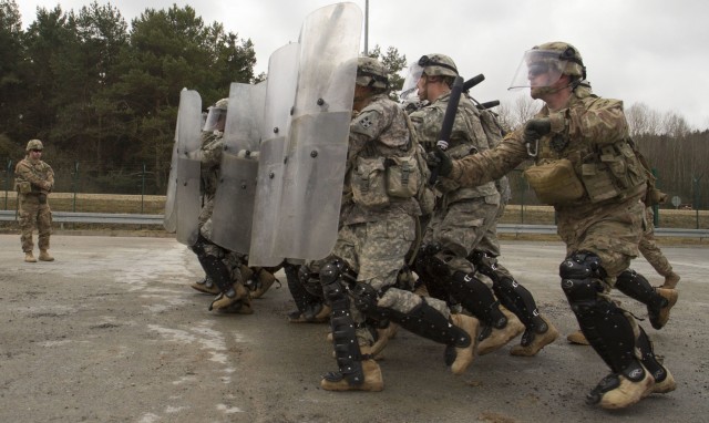 Crowd Riot Control Training JMRC