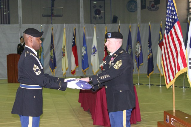 121st Combat Support Hospital Bids Farewell to Senior Leader