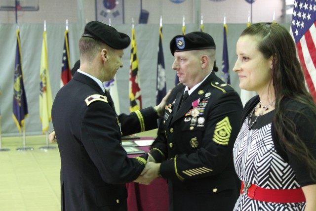 121st Combat Support Hospital Bids Farewell to Senior Leader