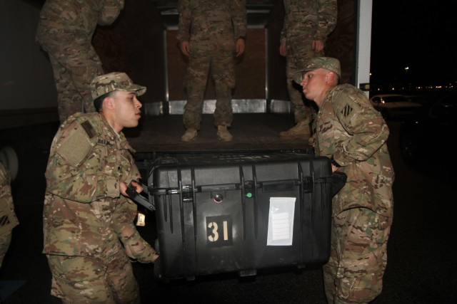3-15 Infantry Soldiers depart to Africa