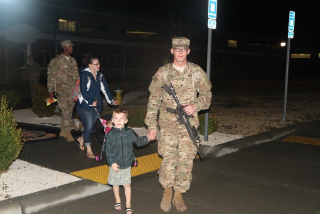 3-15 Infantry Soldiers depart to Africa