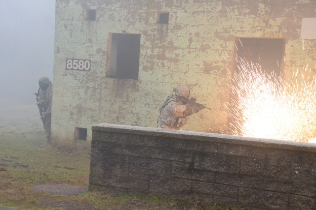 Baumholder's 16th Sustainment Brigade Soldiers train on small-unit tactics