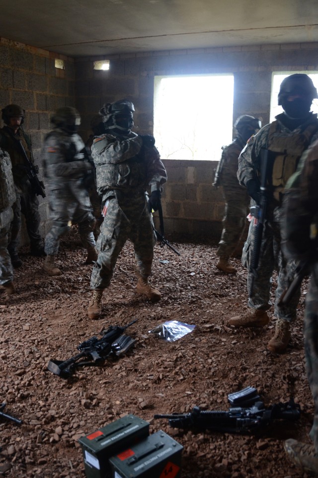 Baumholder's 16th Sustainment Brigade Soldiers train on small-unit tactics