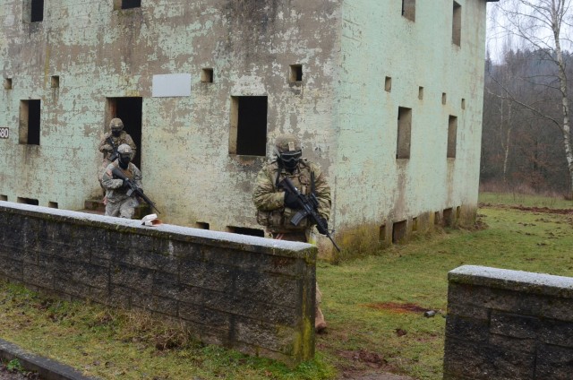 Baumholder's 16th Sustainment Brigade Soldiers train on small-unit tactics