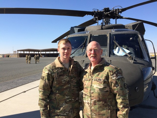 Father/Son team deploy with the 2-104 AVN