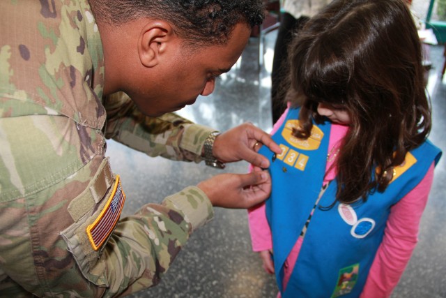 Girl Scouts pin
