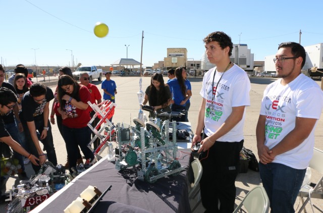 Future modernization motor pool sparks student interest in Army STEM careers