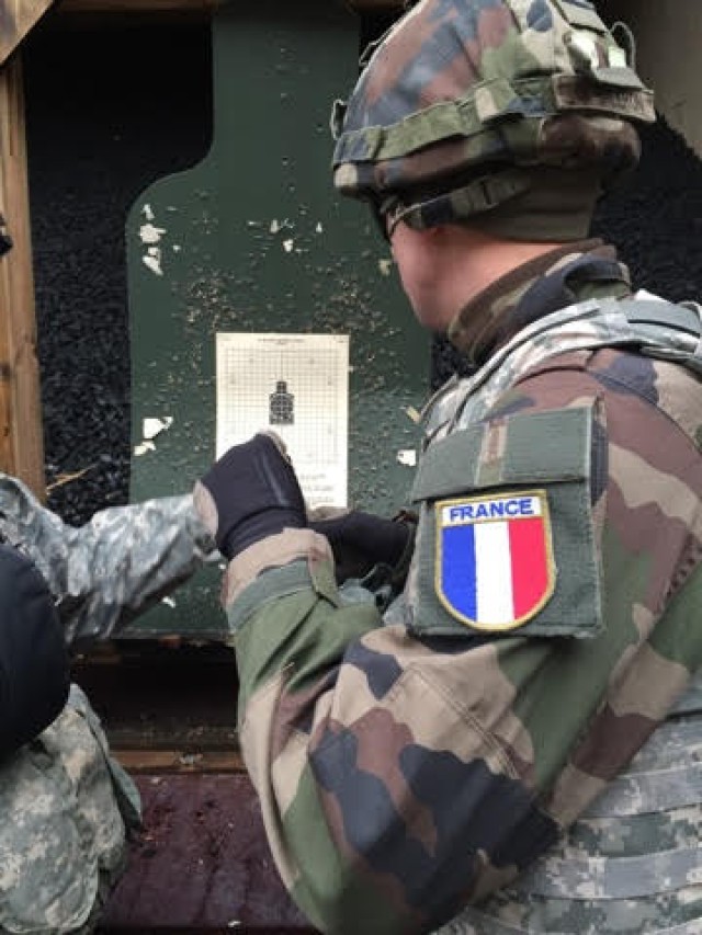 French connection: TSC medical company hosts Allied cadet