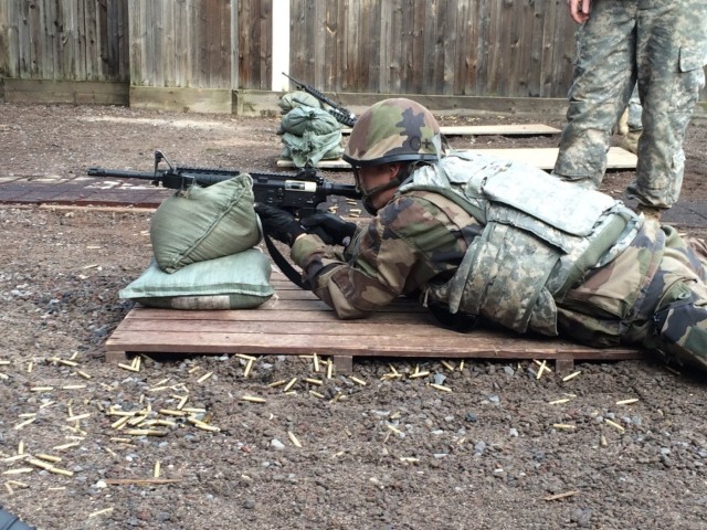 66th Transportation Company hosts French cadet from the Combined Arms School of Saint-Cyr