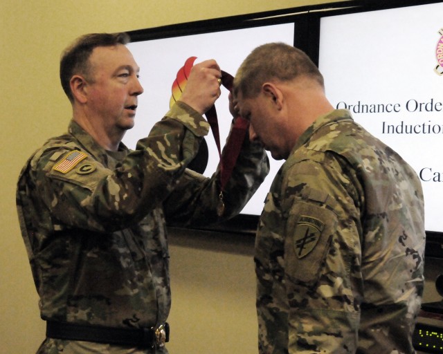 U.S. Army Reserve Soldier inducted into Ordnance Order of Samuel Sharpe