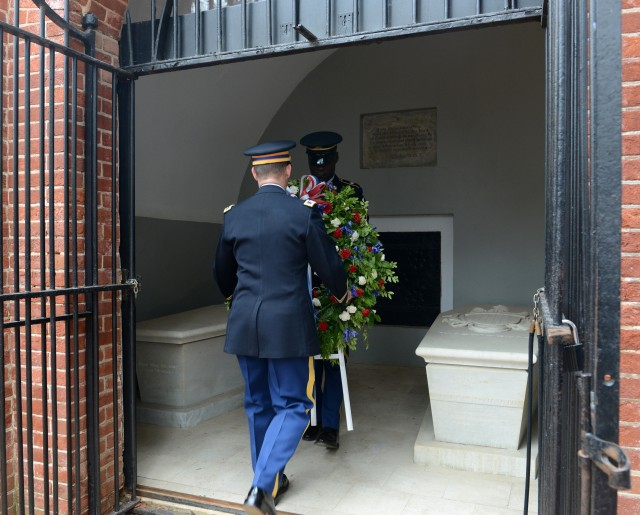 George Washington's 284th birthday honored