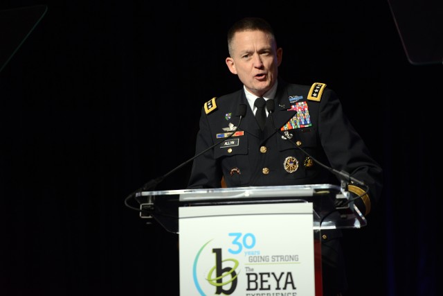 Army officer recognized as top performer during 2016 BEYA conference