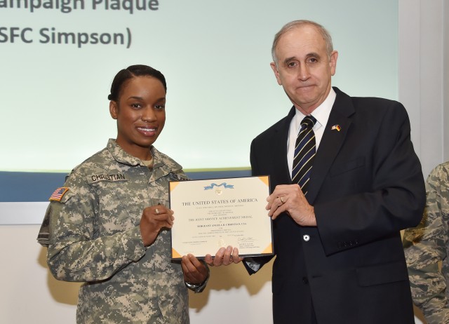 Marshall Center honors German, American military, length-of-service employees