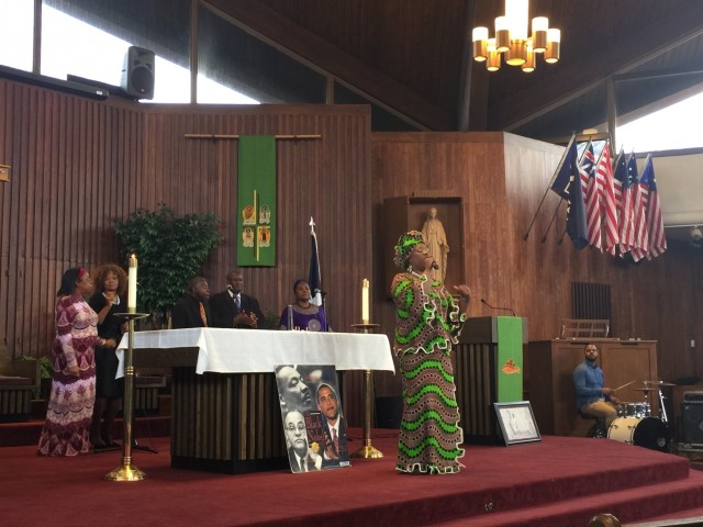 Gospel service celebrates African-American History Month