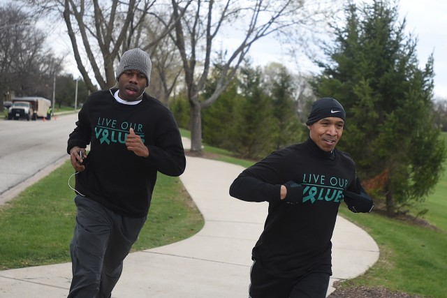 Running for Sexual Assault Awareness Month