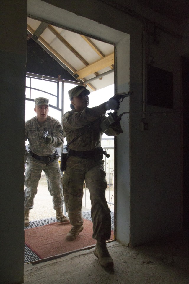 MPs hone active shooter skills in preparation for peace support mission