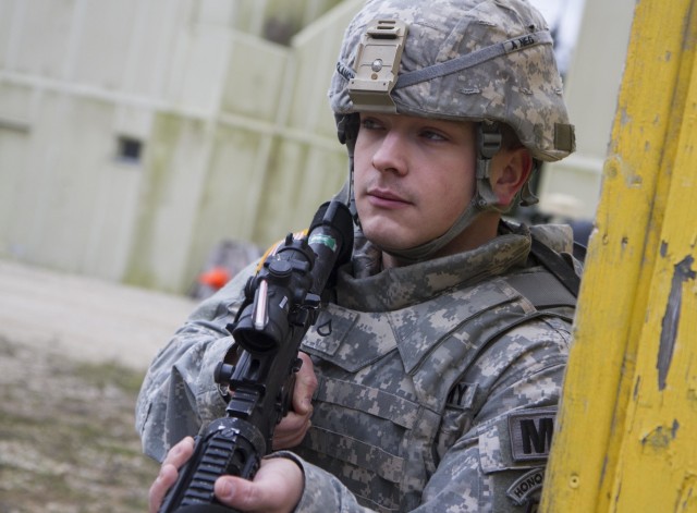 MPs hone active shooter skills in preparation for peace support mission