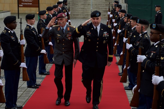 NATO leader visits USAREUR headquarters in Germany