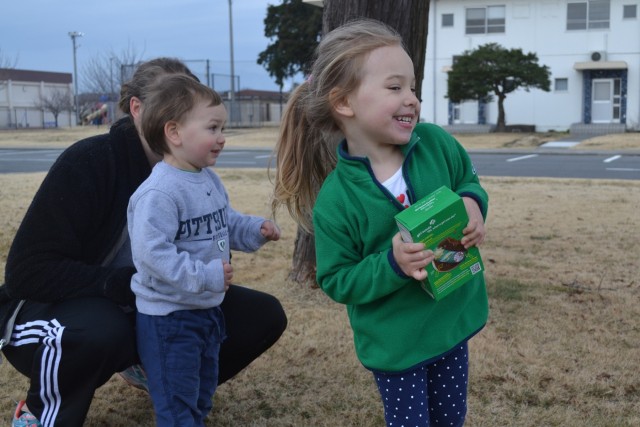 Girl Scouts get fit, sell cookies