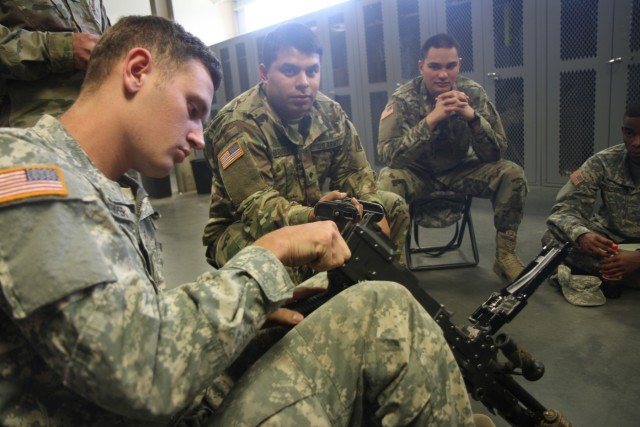 Soldiers set sights on EIB