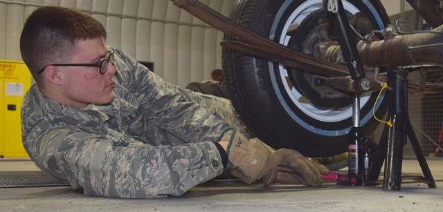 Vehicle operators put Air Force transportation mission into gear