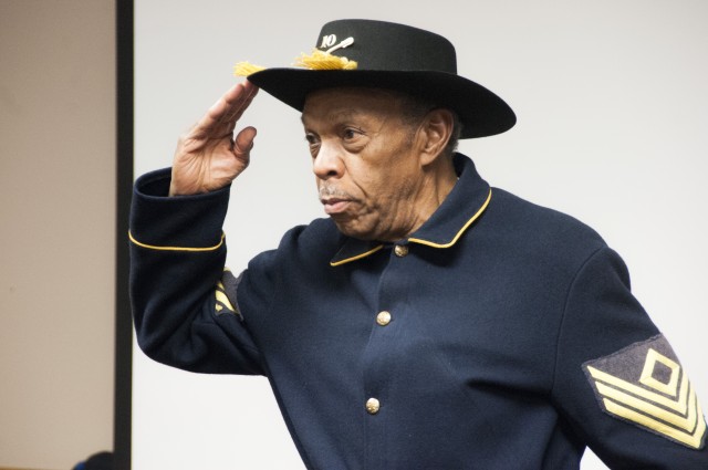 Buffalo Soldier brought to life at WBAMC