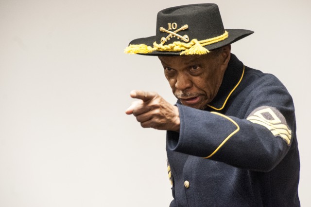 Buffalo Soldier brought to life at WBAMC