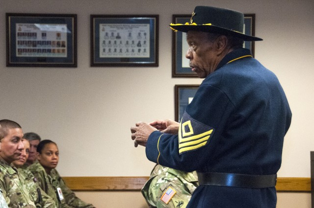 Buffalo Soldier brought to life at WBAMC