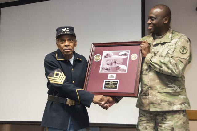 Buffalo Soldier brought to life at WBAMC