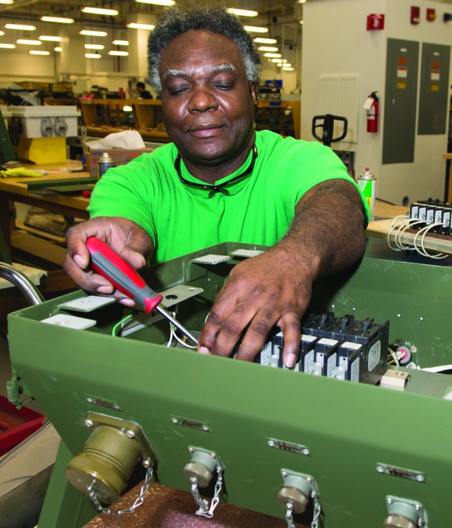 Technicians support Army electro-mechanical systems