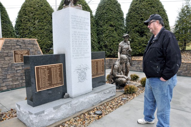 Vietnam Vet honors fallen Army Reserve Soldiers from Gulf War