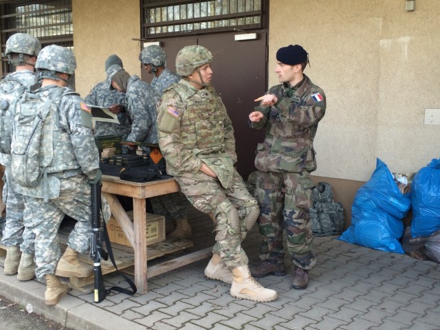 French connection: TSC hosts French Army cadets
