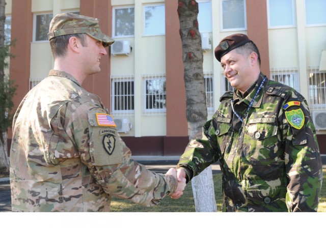 4th Infantry Division MCE visits ROU NFIU, shares knowledge