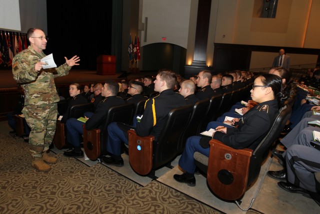 George C. Marshall attendees get leadership advice from Army's top ranks