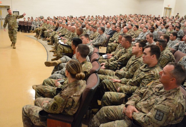 TRADOC general talks of changes