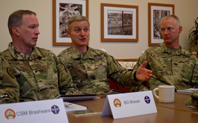 ESC Commanders meet at JBLM Article The United States Army