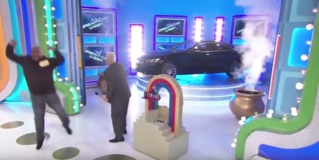 Safety director wins on the Price is Right