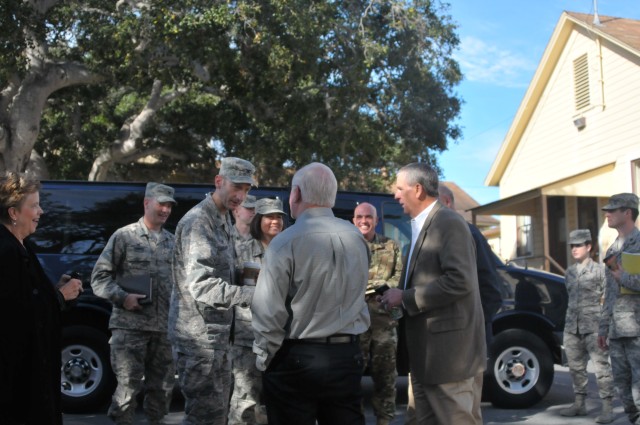 Texas Airmen admire Monterey Model